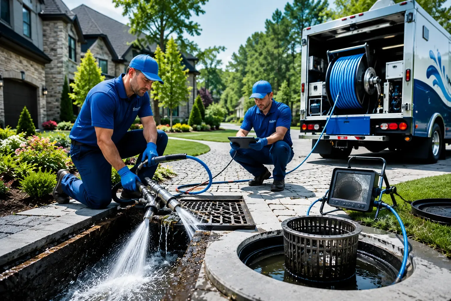 Local outdoor drain cleaning professionals in Pentwater, MI