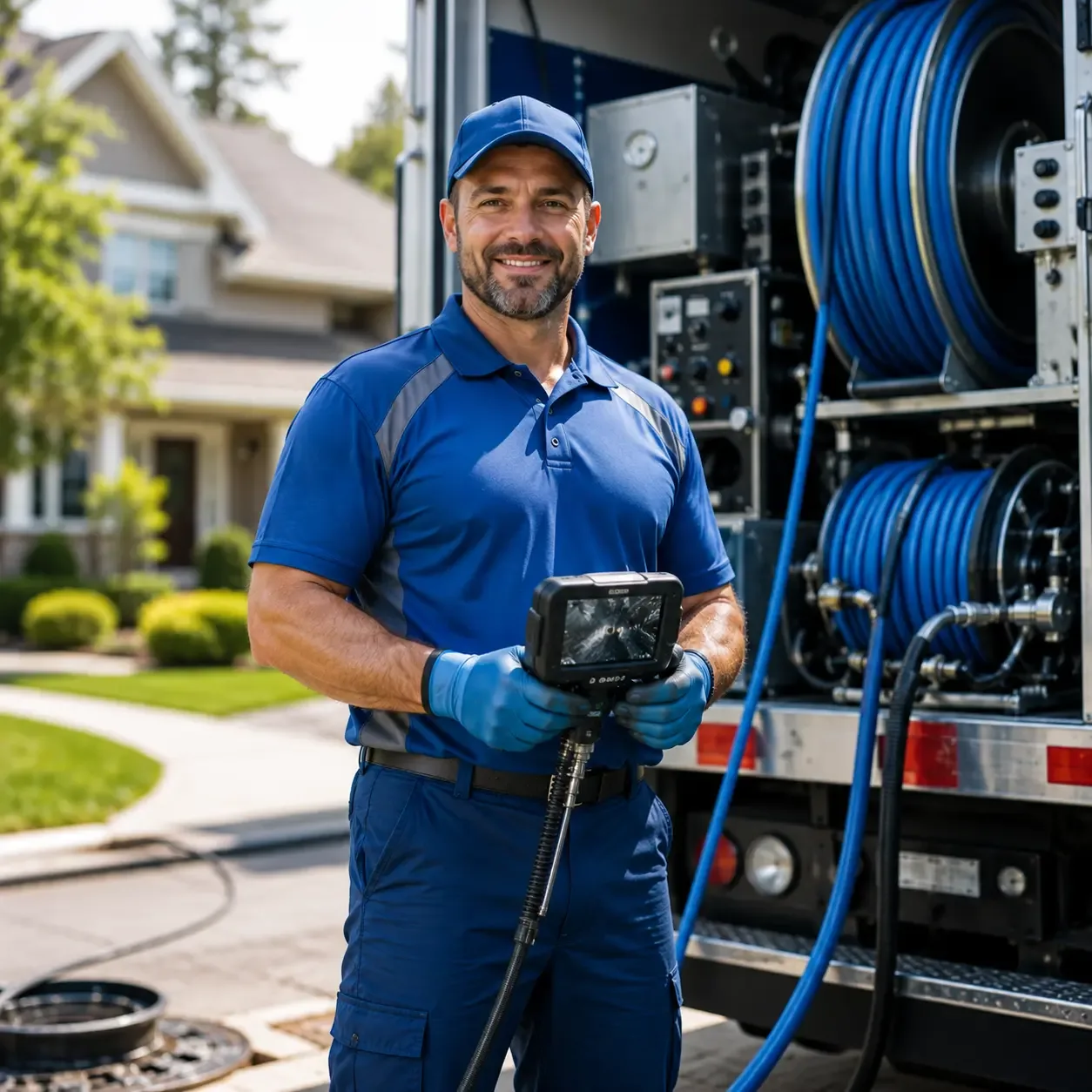 Local outdoor drain cleaning specialists in Pentwater, MI